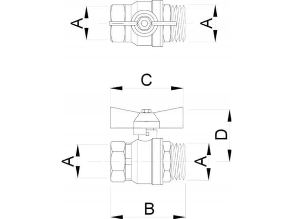 Hydroland KULEVENTIL MED 1/2" KONTAKT "H" CHOKE // ZKC-15-R-H