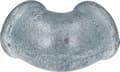 Miniatyrbilde 3 av 5: Hydroland ELBOW GALVANIZED "6" 3/4 HYDROLAND // LH.K.6.20