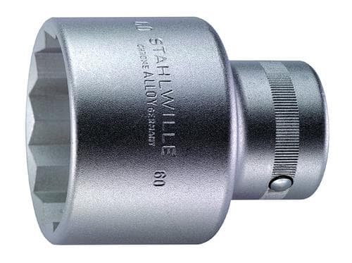 Stahlwille 60 60 60 06010060 Dubbel sexkantsuttag 60 mm 1 (25 mm)