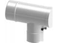 Miniatyrbilde 1 av 3: Jeremias Tee 87 ° - for inspection with measuring points 60/100 with a gasket