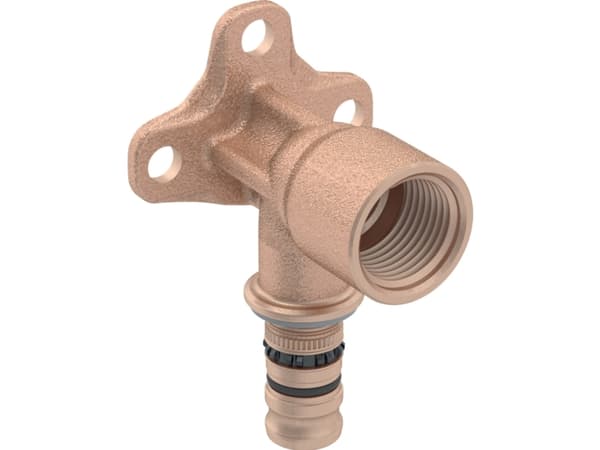 Geberit 601.289.00.5, Slangekontakt, 1/2", Bronse