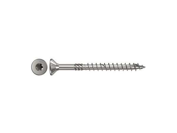 Fischer 657094 Skruvar med försänkt huvud 5 mm 80 mm Hexagonala Galvaniserad 100 st