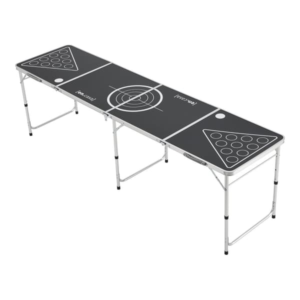 Beer Pong Bord Ibiza beerpong ölpingis hopfällbar 240x60 cm [en.casa]