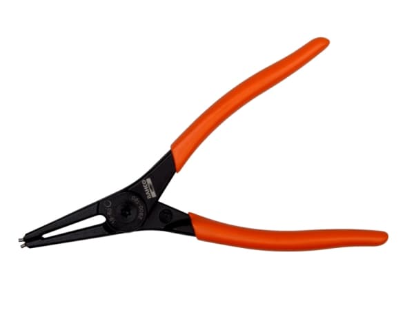 Bahco Spårrringstång, utvändig, Låsringstång, 2 cm, 3,8 cm, 9,5 mm, PVC, Stål, Orange