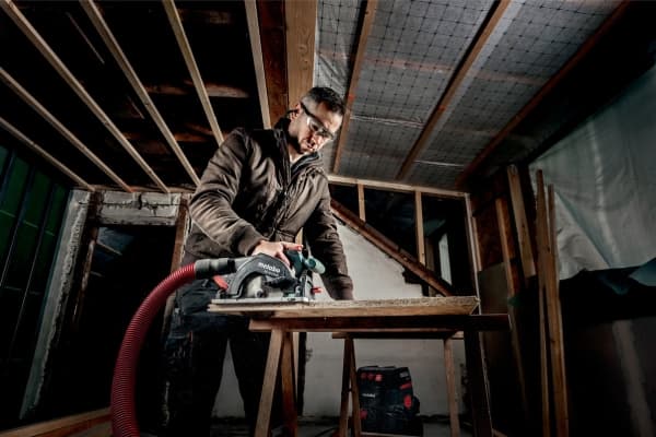 Metabo KS 18 LTX 57, Puu, Musta, Vihreä, Punainen, Alumiini, 16,5 cm, 4600 RPM, 5,7 cm - SOLO
