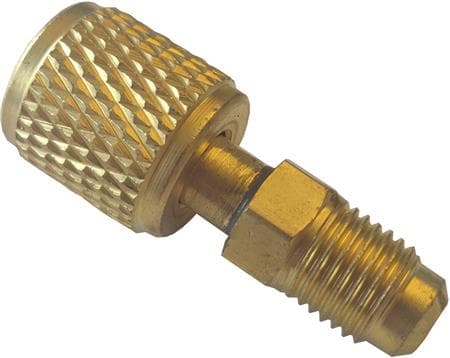 Adapter, lige, 5/16"F indvendig - 1/4"M udvendig gevind.