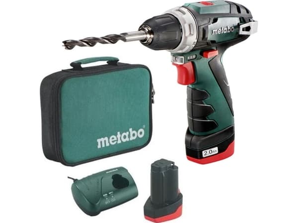 Metabo POWERMAXX BS - Drill/driver - trådløs - nøkkelfri borhylse 10 mm - 34 N·m - 10.8 V