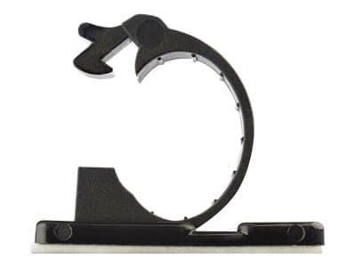 StarTech.com 100 självhäftande kabelhanteringsclips Svart - Nätverk/Ethernet/kontorsbord/datorsladdorganiserare - Självfästande kabel-/ledningshållar