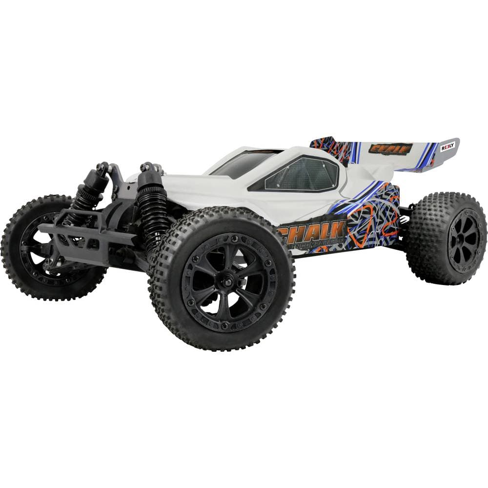 Reely Chalk 4WD Borstlös motor 1:10 RC modellbil Elektrisk Buggy Fyrhjulsdrift (4WD) 100% RtR 2,4 GHz inkl. batteri, la