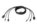 Miniatyrbild 5 av 5: Belkin Secure KVM Combo Cable - Kabel för tangentbord/mus/video/ljud - TAA-kompatibel - USB, minijack, DisplayPort (hane) till mini-phone stereo 3.5