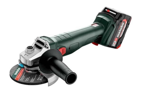 Metabo W 18 L 9-125, 12,5 cm, Batteri, 8 Ah, 1,6 kg
