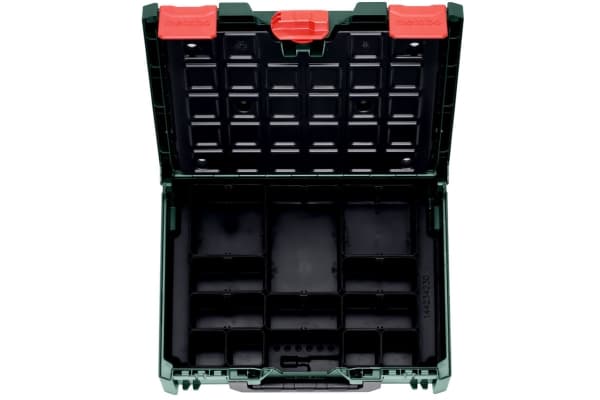 Metabo 626897000, Svart, Grön, Akrylnitrilbutadienstyren (ABS), Slagtålig, 396 mm, 296 mm, 118 mm