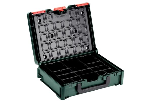 Metabo 626897000, Svart, Grön, Akrylnitrilbutadienstyren (ABS), Slagtålig, 396 mm, 296 mm, 118 mm