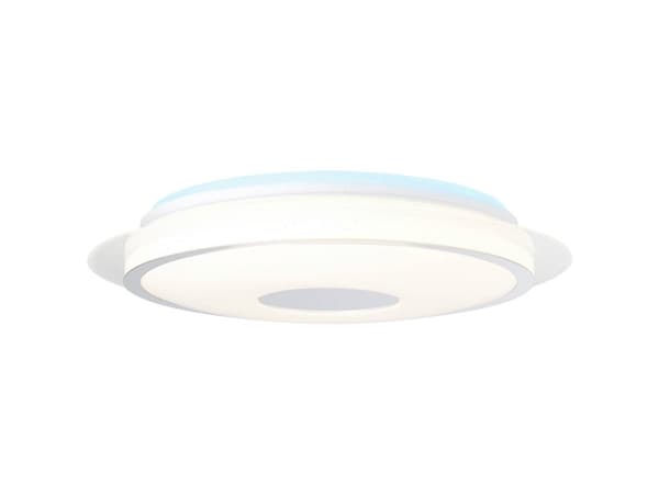 Brilliant G97038/58 Viktor LED-loftslampe LED (RGB) 24 W Hvid, Sølv