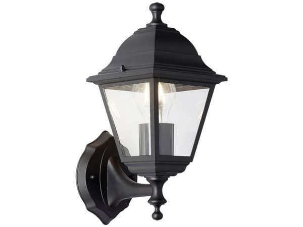 Brilliant Nissie 90991A06 Utomhus vägglampa E27 Svart