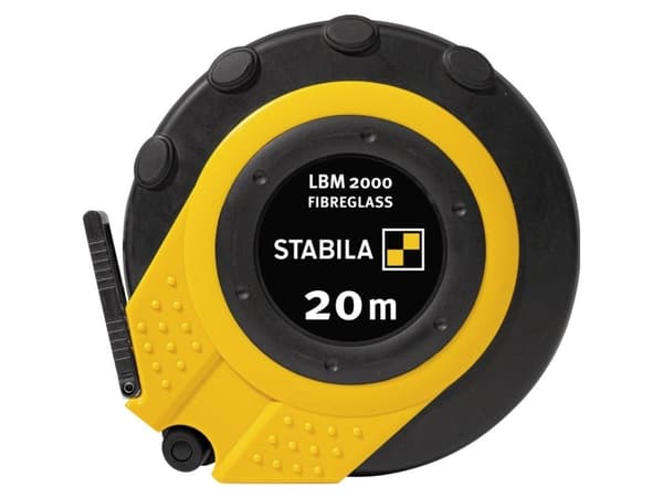 Stabila LBM 2000 FIBREGLASS (cm) 19654 Målebånd 20 m ABS