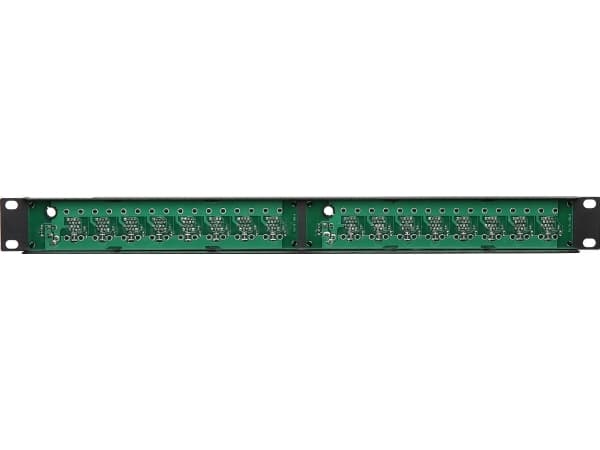 Delta Patch panel 1U 19 "16x RJ-45/16x RJ-45 (POE-16/R19)