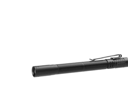 Ranceo pencillygte 140 lumen - PF4, lyser op t/70m, 2 lysstyrker, inkl. 2xAA batterier