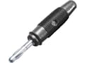 Miniatyrbilde 1 av 4: SKS Hirschmann LAS 30 Lamelstik Stik, lige Stift-diameter: 4 mm Sort 1 stk