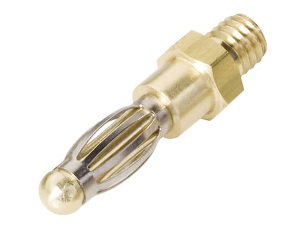 Schnepp EFK 3000 Bananstik Stik, indbygning lodret Stift-diameter: 3 mm Sølv 1 stk