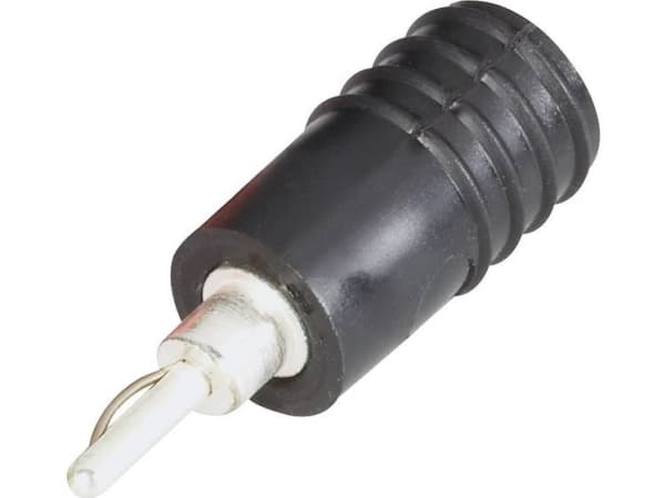 Schnepp ÜS 2040 Overgangsstik Stik 2 mm - Bøsning 4 mm Sort 1 stk