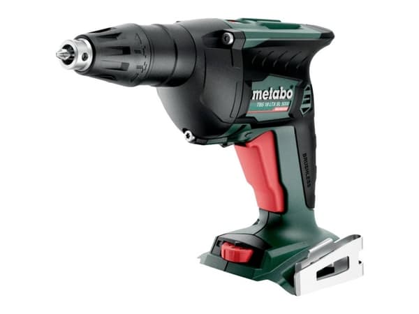 Metabo TBS 18 LTX BL 5000, Skrupistol, Pistolhåndtak, 1/4", Magnetisk bitholder, Sort, Grønn, Børsteløs
