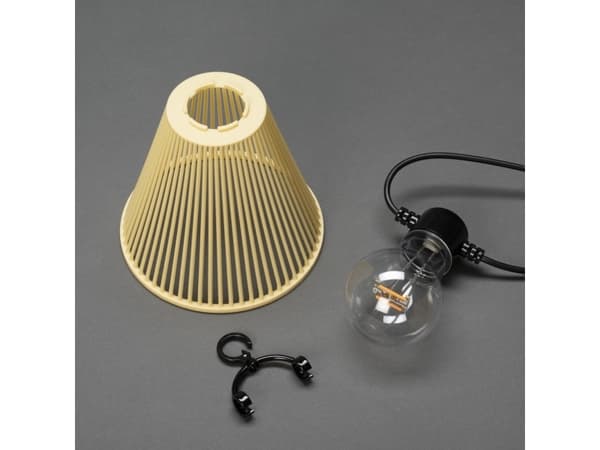 Konstsmide 2333-830, Kjede, Sort, Gult, Plast, Polyvinylklorid (PVC), Universell, IP44, Fleksibel