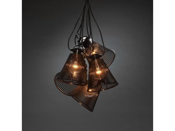 Konstsmide 2334-870, Kjede, Sort, Plast, Universell, IP44, Fleksibel