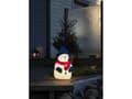 Pikkukuva 3 / 5: Konstsmide Snowman, Koristevalohahmo, Sininen, Punainen, Valkoinen, Muovi, Universaali, IP44, 4 lamppua