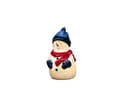 Pikkukuva 1 / 5: Konstsmide Snowman, Koristevalohahmo, Sininen, Punainen, Valkoinen, Muovi, Universaali, IP44, 4 lamppua