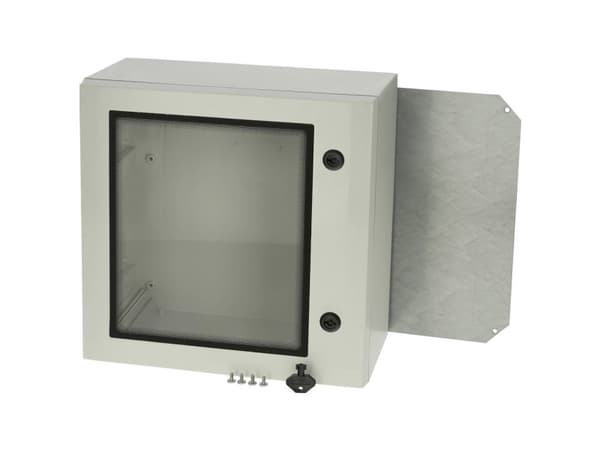 Fibox ARCA 404021W El-skab 400 x 210 x 400 Polykarbonaatti Grå 1 stk