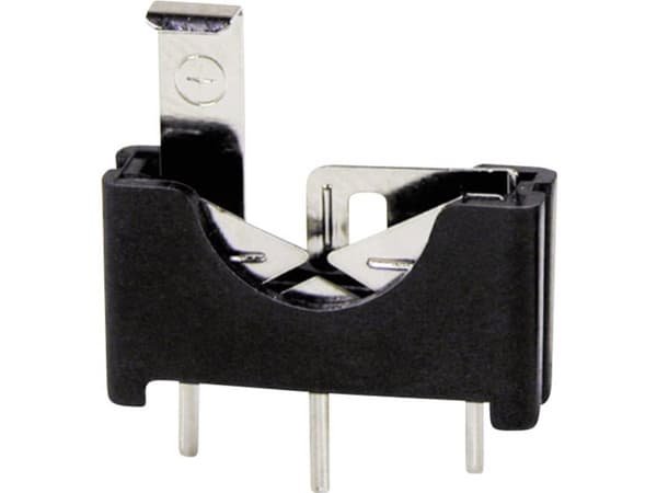 MPD BS-1225-PC Knapcelleholdere 1x CR 1225 Vertikal, Gennemstikningsmontage THT (L x B x H) 15.42 x 4.78 x 8.33 mm