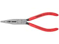 Miniatyrbild 4 av 5: Knipex 13 01 160, Nåletang, Krom-vanadium-stål, Plast, Rød, 16 cm, 112 g
