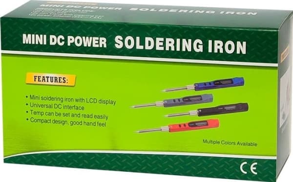 Blås 3897# Mini loddebolt 12v-24v 10-30w lcd zd8950