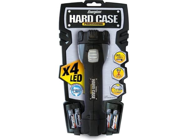 Energizer Hardcase 4AA LED (RGB) taskulamppu paristokäyttöinen 400 lm 725 g