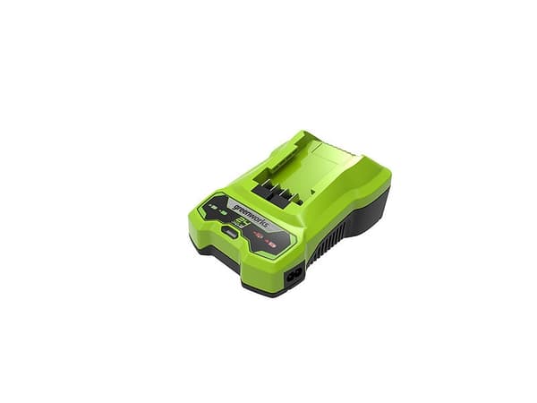 Greenworks 2932407, Akkulaturi, Greenworks, Vihreä, AC, 220 - 240 V, Litiumioni (Li-Ion)