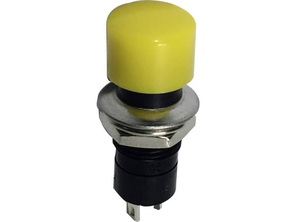 TRU COMPONENTS 1587708 TC-R13-40A-05YL Trykknap 250 V/AC 1.5 A 1 x Off/(On) Tastende 1 stk