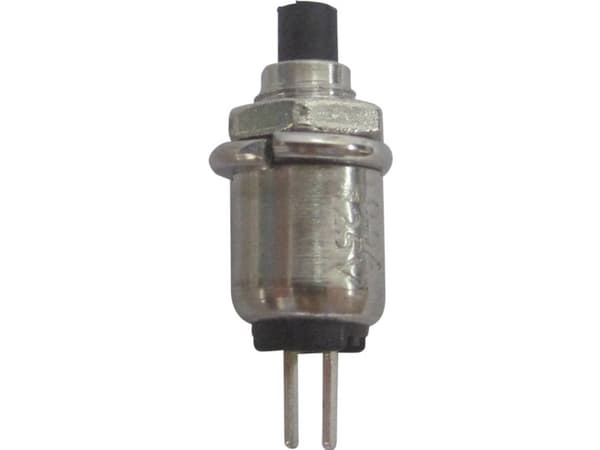 TRU COMPONENTS 1587718 TC-R13-81A-05BK Trykknap 125 V/AC 0.5 A 1 x Off/(On) Tastende 1 stk