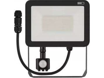 Emos flomlys LED flomlys Emos Profi PIR ZS2732 30W 3300lm 4000K IP65 PIR bevegelsessensor svart