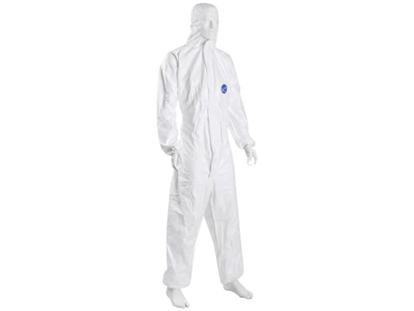 OTTO SCHACHNER Støvdragt TYVEK CLASSIC XpertHvid heldragt med hætteStørrelse 2XL