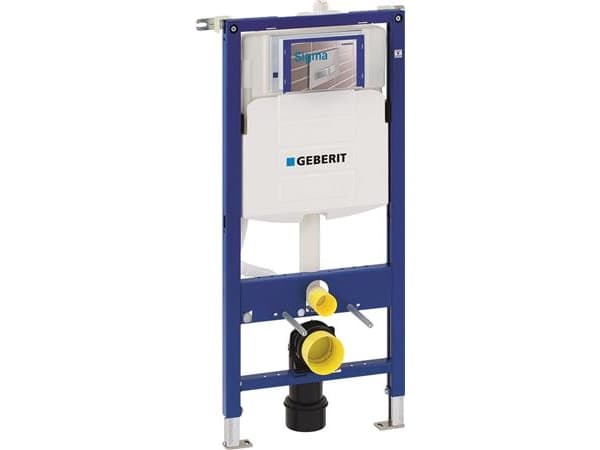 Geberit Duofix Wc-Elem. 112cm - Frontbetjent. 3/6 Ltr - Høj model H112 cm B 50 cm