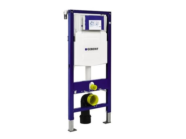 Geberit Duofix Wc-Elem. 112cm - Frontbetjent. 3/6 Ltr - Høj model H112 cm B 50 cm