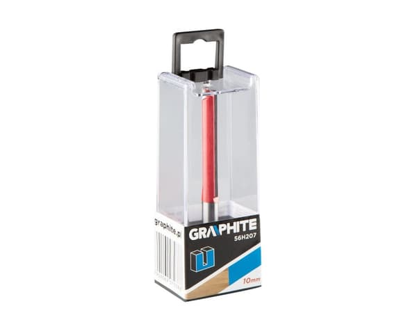 Grafitt Grafitt Widia kutter (langt dobbeltspor, karbid, 10 x 50 mm, skaft 8 mm)