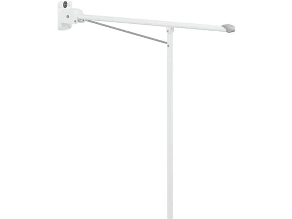 Toiletstøtte med ben - Care. 850 mm (R1151 Papirholder)