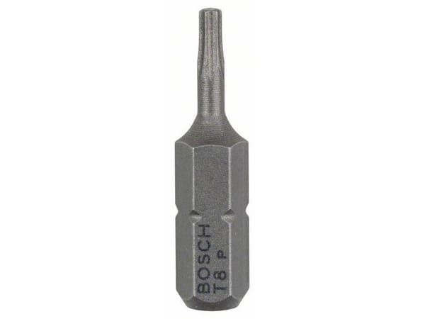 Bosch 2 607 001 601, 3 stykker, Torx, T8, Stål, 25 mm, 25,4 / 4 mm (1 / 4")