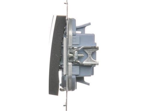 Kontakt-Simon DP31.01/48, Tryckknappsbrytare, Plast, Antracit, IP20, 250 V, 10 A