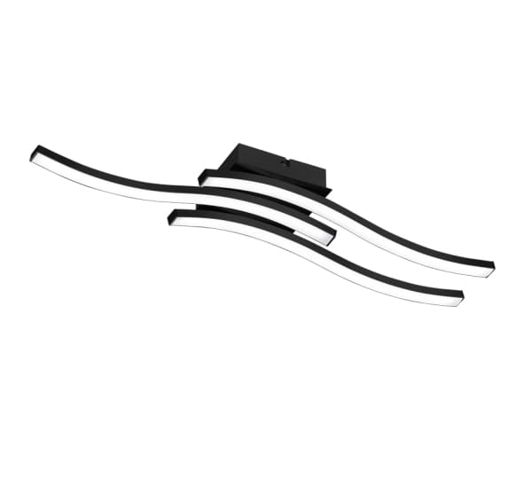 Trio RL taklampe LED taklampe sort til stuen Trio RL ROUTE R62473132