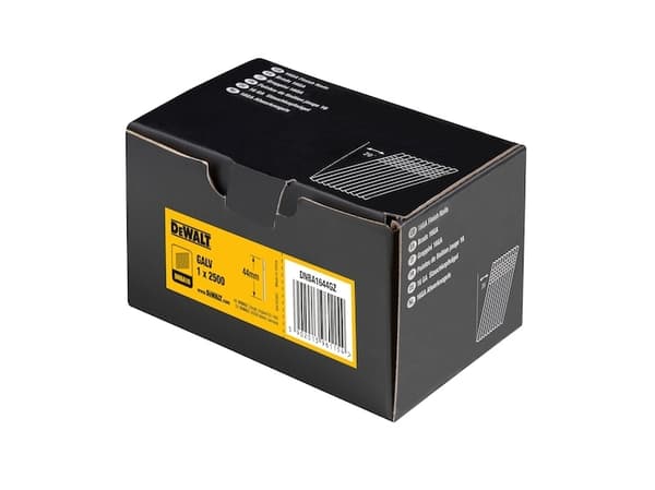 DEWALT 16 Ga dykker, galvaniseret, vinklet 20°, 44 mm, 2500 stk.