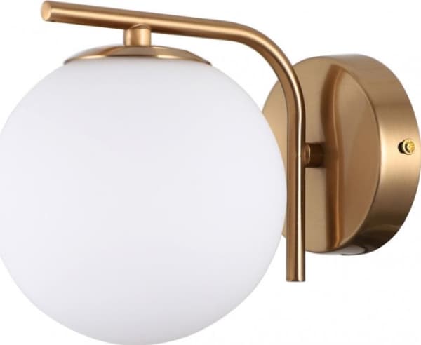 Italuxin seinävalaisin Italux Raddi WL-5510-1-HBR valkoinen seinävalaisin