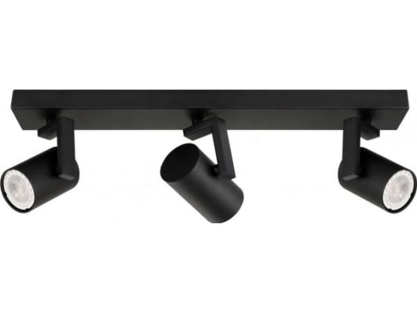 Italux Spot ceiling lamp black Italux Mola SPL-2846-3 BL